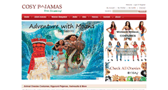 Desktop Screenshot of cosypajamas.com